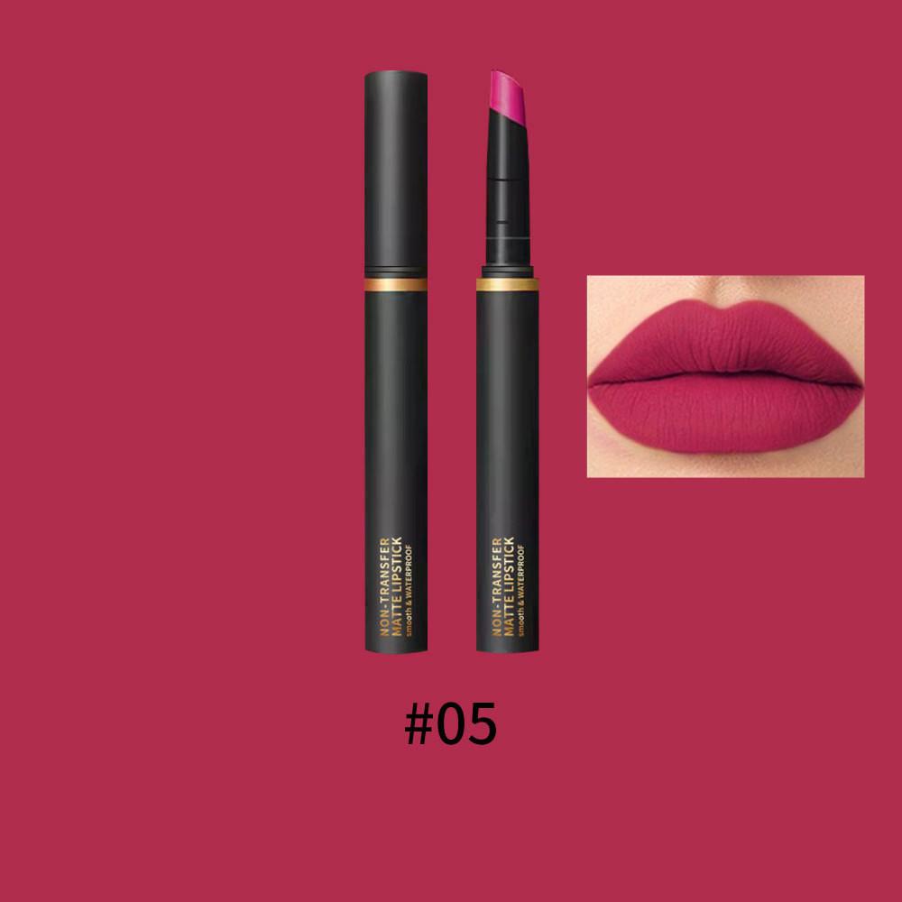 Misiou Beauty Velvet Matte Thin Tube Glaze для губ, бархатная матовая помада, легко окрашивается, не легко окрашивается, не легко выцветает