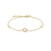 VEWANT 925 Silver Monogram Letter A - Z Initial Charm Chain Bracelet Luxury Wedding CrystalFine Jewelry
