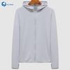 Chunjie Ледяной шелк с капюшоном Защита от УФ Солнцезащитная рубашка