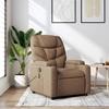 VidaXL Reclining Massage Armchair, Relaxation Chair with Cup Holders, Seat with Backrest and Armrests Living Room, 372457