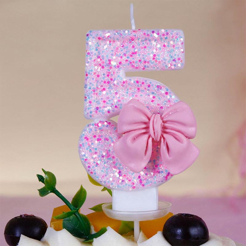 Creative Crown Birthday Number Candles - Adult & Kids Cake Decoration Topper