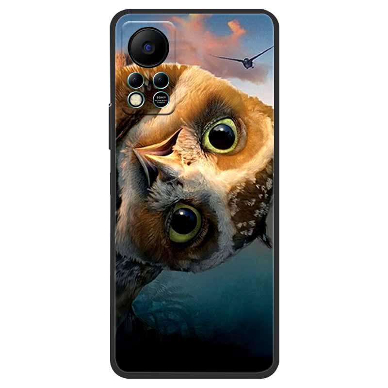 Чехол для Infinix HOT 11S NFC X6812B Ударопрочный Мягкий Силикон ТПУ Задняя Крышка Для Infinix HOT 11S NFC Чехлы Для Телефона HOT11S NFC Милые