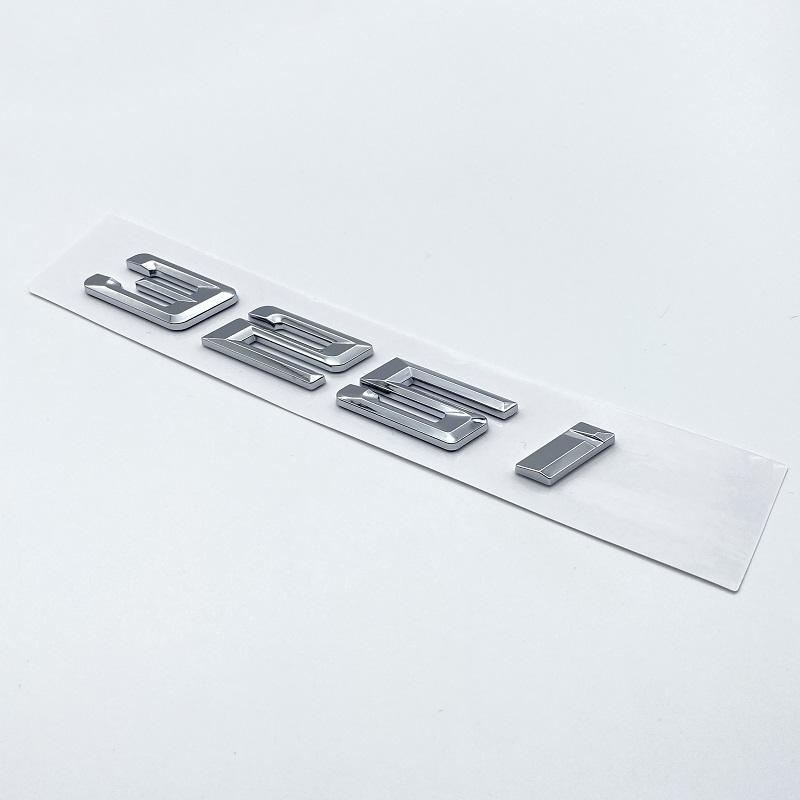 Новые цифры и буквы шрифта 316i 318i 320i 325i 328i 330i 340i GT ABS эмблема для BMW 3 серии E90 E46 F30 логотип багажника автомобиля
