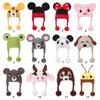 Clothes Accessories Fashion Cloth Cartoon Knitted Hats Doll Knitted Hat 1/12bjd Hat Animal Ear Caps