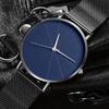 2Pcs/Set, Fashion Men's Simple Round Quartz Watch and Bracelet Set, Men's Gift Choice