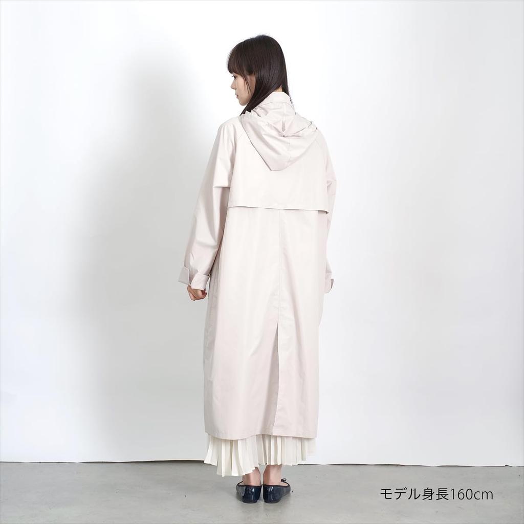 Nifty Colors Peach Drop Sten-Collar Raincoat 6049SD