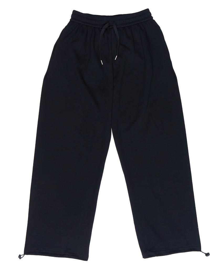 CREAM SODA LAB Air Banding Wide String Pants Black