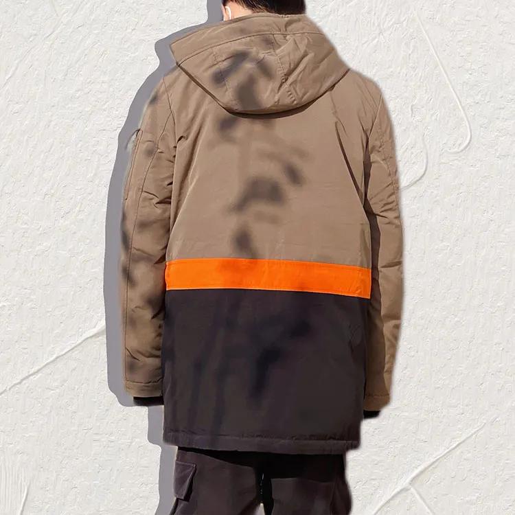 Vans Down Jackets Unisex Brown Hooded Moderate Cargo Puffer Jacket (Unisex) Down Jackets VN0A54HS1LE