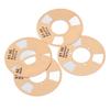   Reel to Reel Cassette Retro Blank Metal Reel Cassette Tape with 4 Reels 2 Wheel for Music Recording