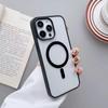 Transparent Case for Apple Magsafe Case for IPhone 15 14 13 12 11 Pro Max SE2022 XSMax XS XR 8 7 Plus Magnetic Adsorption Wireless Charging Cover