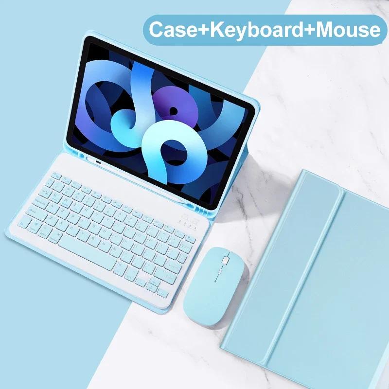 For IPad 10th Generation 10.9 Inch Keyboard Case for IPad Pro Air 4 5 IPad Air 2 5 6th Air 3 Pro IPad 9/8/7th Covers Funda