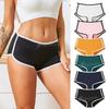 Women's Breathable Cotton Boxer Briefs - Sports Fitness Four-Corner Underwear