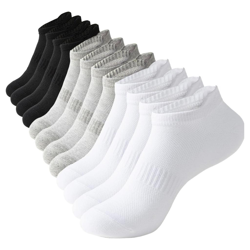 Socks Women's Thin Athletic Running No Show Low Cut Lightweight Socks 6-Pairs