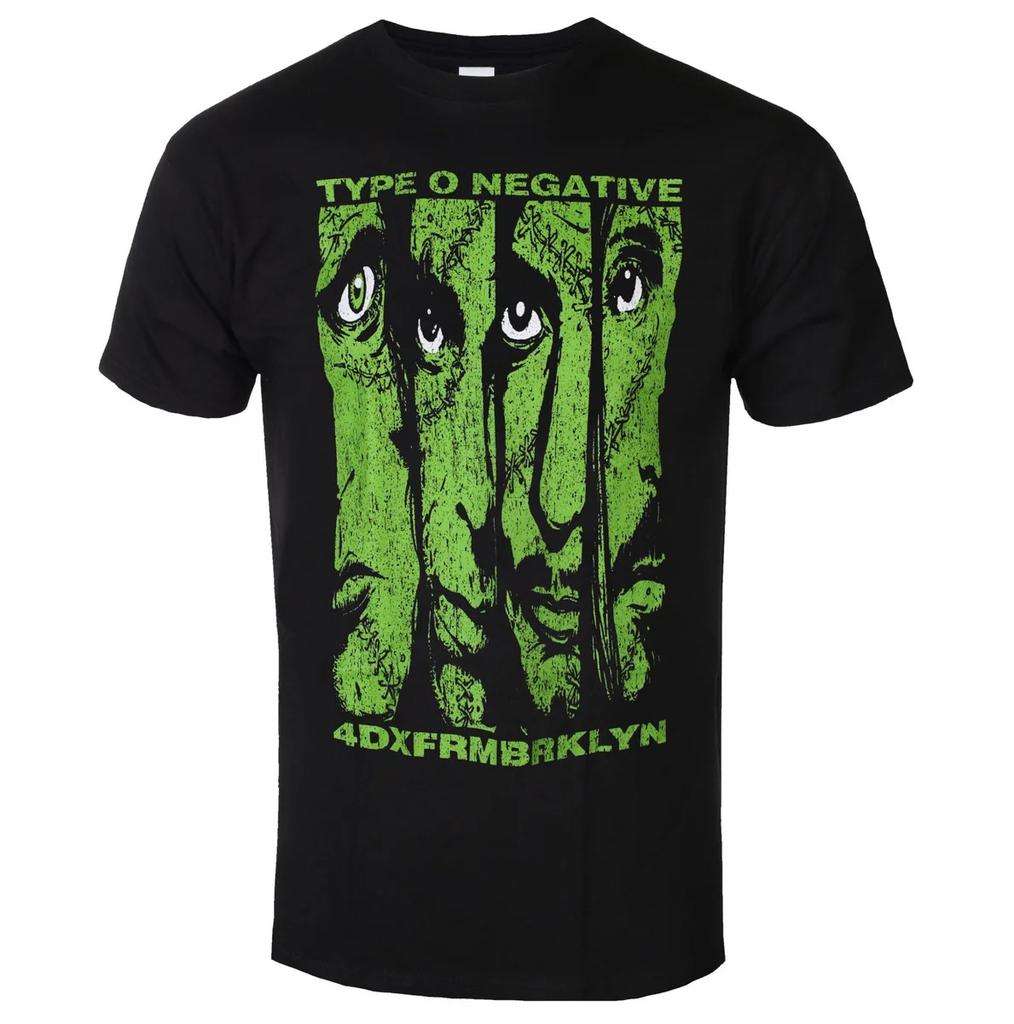 Type O Negative Band Graphic T-shirt Women Men Oversized Summer Short Sleeve Fashion Brand Tee Luxury Style Casual Vintage Top
