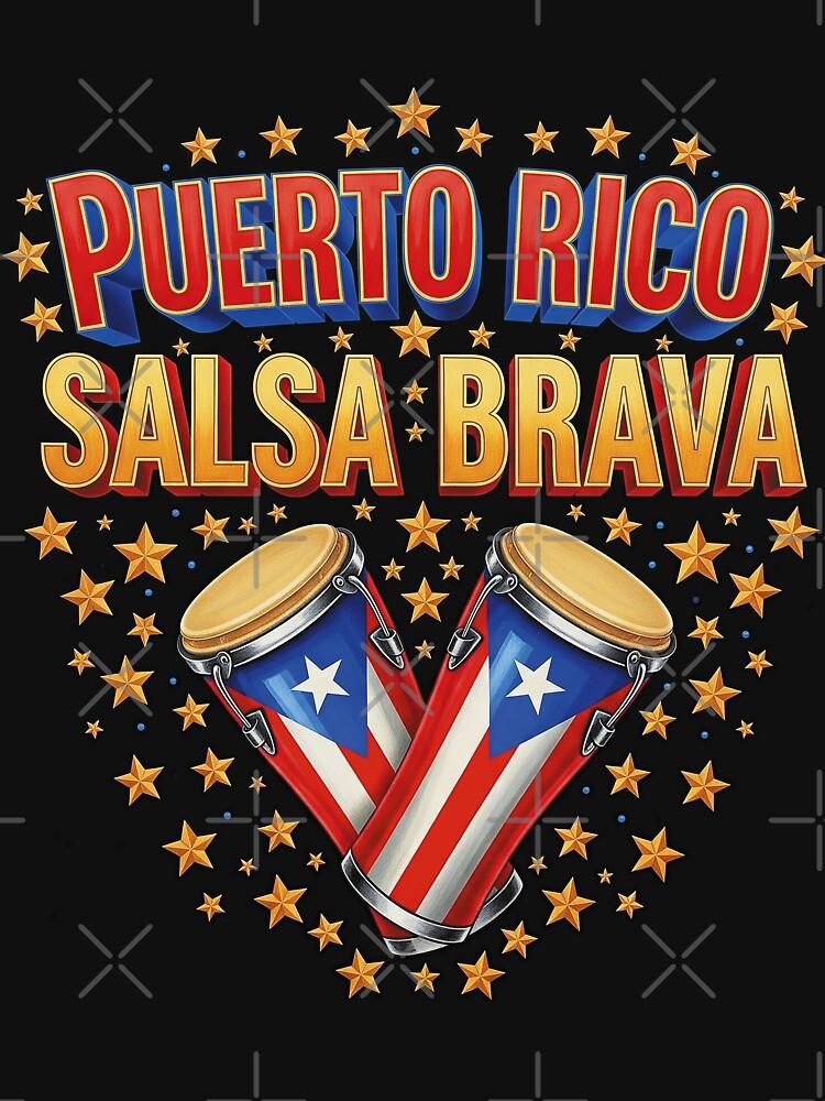 Héctor Lavoe Congas Puerto Rico Salsa Brava Classic T-Shirt