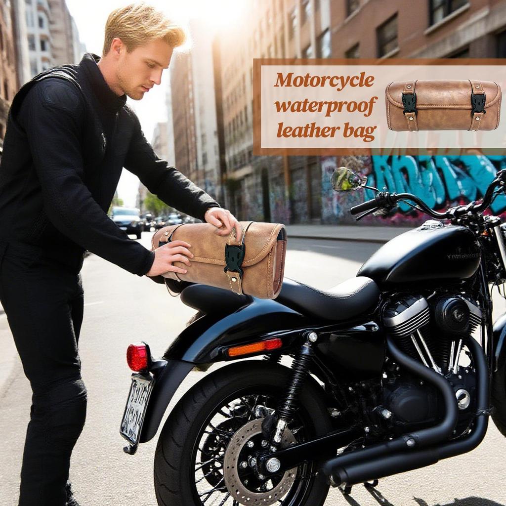 Motorcycle Bag Motorcycle Rear Bag Tool Organizer Storage Organizer Pouch For Tool Gear Men Women Cycling Accessories Bike