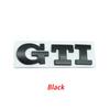 YKPSC1 GTI 3D Metal 1pcs GTI Logo Car Rear Trunk Emblem Side Sticker for VW Golf5 6 7 8 Polo Jetta Tiguan Passat T-Roc MK2 MK5 MK7