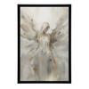 Poster Picture of Angelic Beauty Poster Picture of Angelic Beauty, 40X50 Cm, Gold Aluminum Frame, 230 Gsm Matte Paper