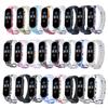 Спортивный ремешок для Xiaomi Mi Band M3 M4 M5 M6, браслет для смарт-часов M3 M4 Plus, подходит для Xiaomi Mi Band 3, 4, 5, 6, сменный ремешок Miband