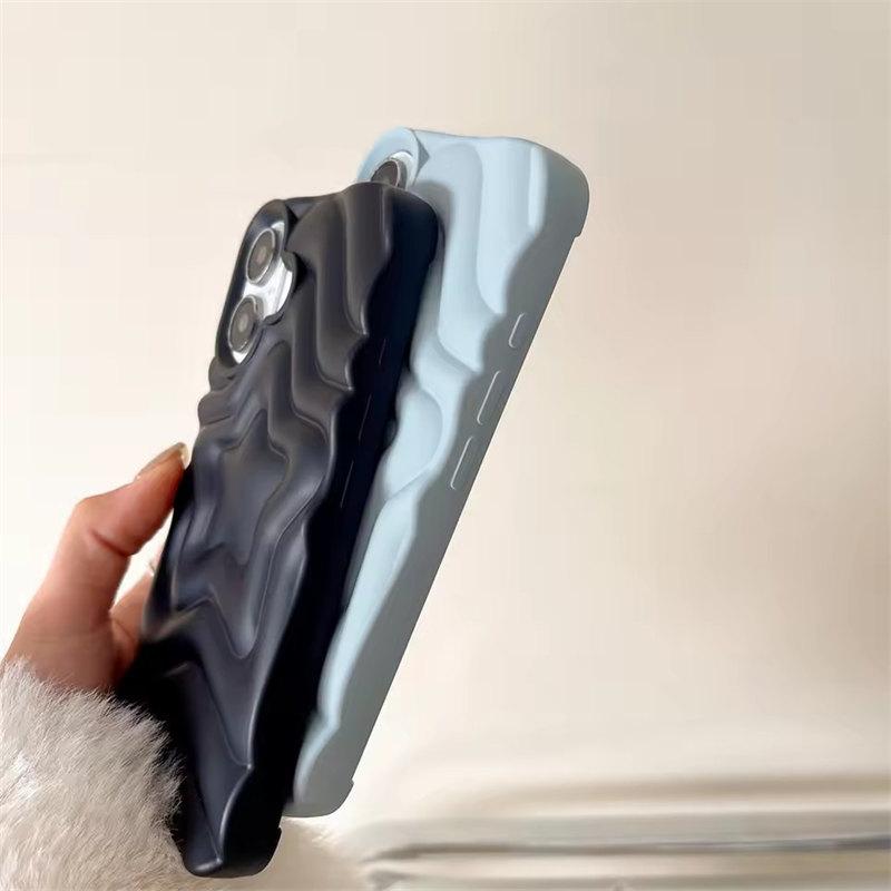 3D Роскошный матовый чехол для телефона Star для iPhone 16 15 14 13 Pro Max Plus с бампером для камеры, сплошной чехол на заднюю панель цвета конфет