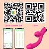 2 In 1 Licking Vibrator App Bluetooth Dildo Vibrators For Women Clitoral Tongue Stimulator Sex Toys Vaginal G Spot Masturbation