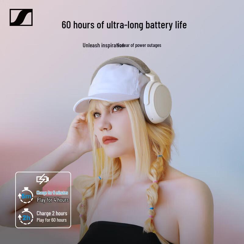 Беспроводные накладные наушники Sennheiser MOMENTUM 4