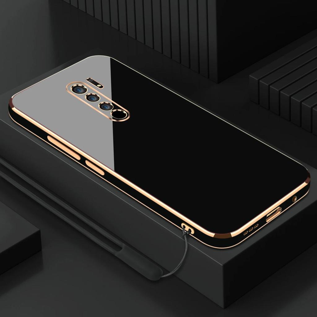 Чехол для телефона Xiaomi Redmi 9 Redmi 9 M2004J19G, M2004J19C, чехол redmi9, роскошный противоударный чехол с квадратным покрытием