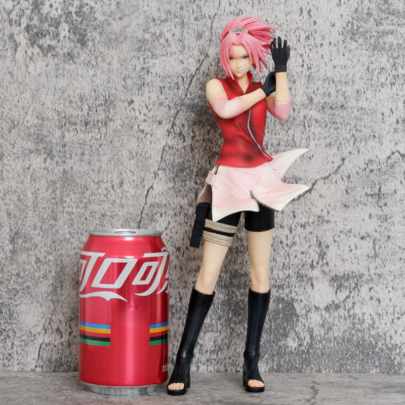 Фигурка Наруто гигантская волна Сакура бог двери Харуно Сакура анимация периферия украшения двумерная модель статуэтка подарок