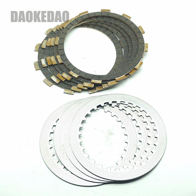For Suzuki GW250 Inazuma GZ250 Marauder VL250 Intruder GN250 TU250 DR250S SW-1 GW GZ Clutch Friction Drive Steel Plates Kit