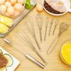 Stainless Steel Handheld Egg Beater & Milk Frother
