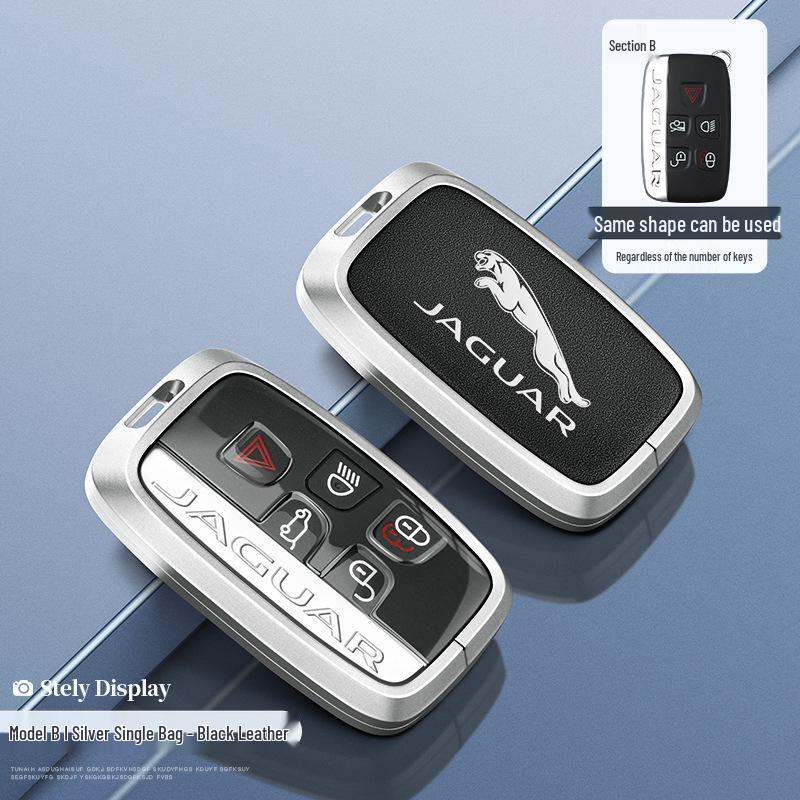 Jaguar XEL, Range Rover Velar, Discovery Sport, and Defender Premium Metal Key Case