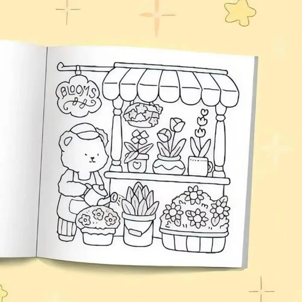 @#@#@  Hot Spooky Cutie Adult Coloring Book - Adorable Creepy Creatures Educational Doodles For Cozy Relaxation Moments