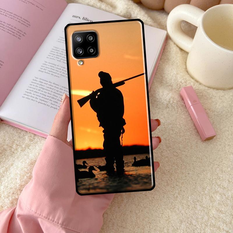 Hunting Animal and Fishing Man For Samsung Galaxy A06 A16 A26 A36 A56 A52 A53 A33 A13 A34 A54 A14 A15 A35 A55 A22 A32 Case
