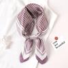New Spring Square Neck Scarf Women Bandana Hair Band Design Print Dot Female Foulard Headband Shawl Wrap Neckerchief