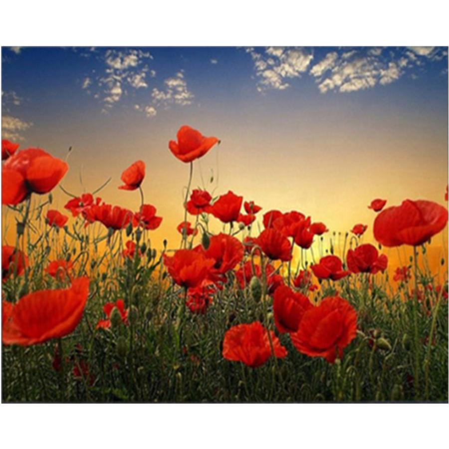 Full 5D Diy Diamond Painting Beautiful Flower Diamond Embroidery Full Lay Anime Cross Stitch Kits Home Decor Handmade Gift