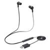 Elecom Headset Wired Earphone Microphone USB Connection Stereo Black HS-EP17UBK