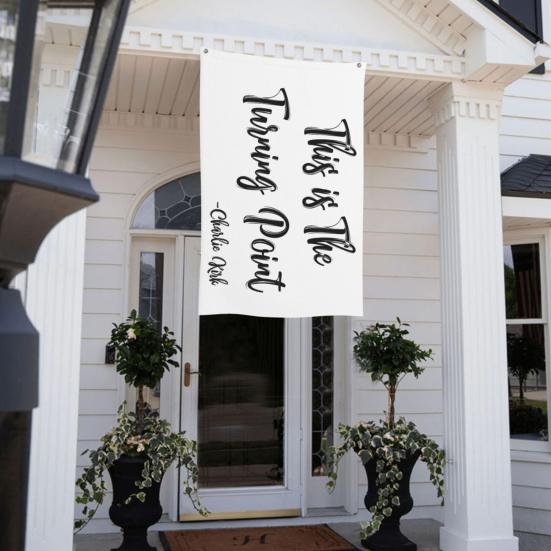 Юшэн Чарли Флаг Ветроустойчивый Двусторонний Баннер Свободы Устойчивый к УФ-лучам Патриотический Садовый Флаг для Наружного Украшения