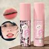 Black Nana Cat Mist Lip Glaze Soft Velvet Texture Lip Glaze, Non-Drying Matte Finish, Multiple Color Options Lip Gloss