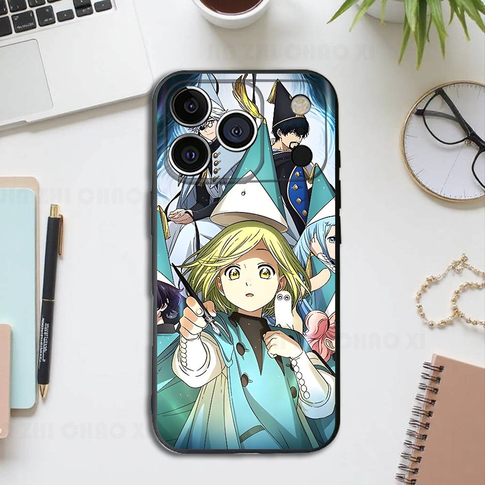 Чехол для телефона Witch H-Hat A-Atelier Coco Silicone Soft для iPhone 17 16 15 14 13 12 11 Pro Max Plus X XR SE