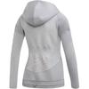 Adidas Zne Sports Lifestyle Series Hooded Training Long Sleeve Jacket Women Jacket Gray FK0836