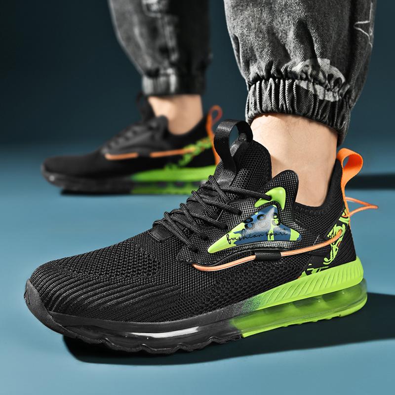 Модные мужские кроссовки большого размера 48 с воздушной подушкой, спортивные кроссовки для бега, кроссовки, tenis masculino, удобные мужские легкие мягкие спортивные кроссовки