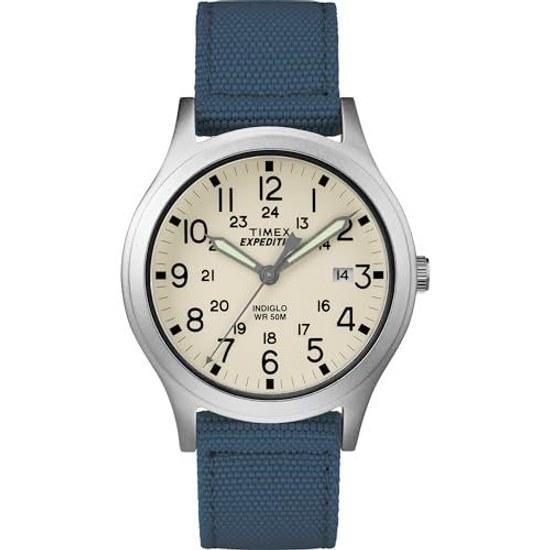 Timex Expedition Scout 36mm Watch Blue Natural