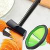 Carrot Curler And Peeler Vegetable Cutter Spiral Slicer for Root Vegetables Fruits Sharpener