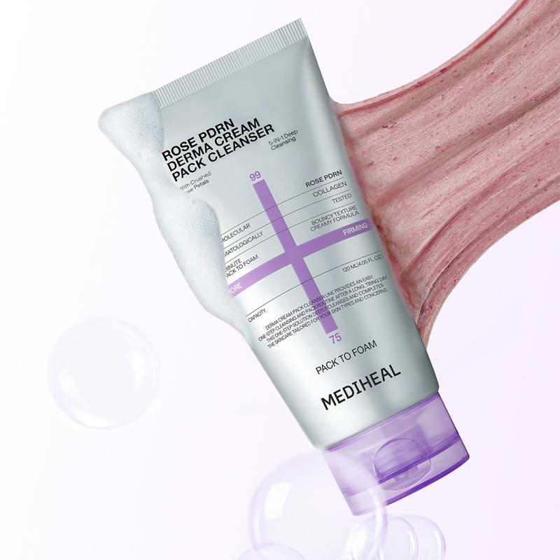 Mediheal Rose PDRN Derma Cream Pack Очищающее средство 120 мл