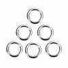 Stainless Steel Fishing Split Rings High Strength Fishing Rings Fishing Solid Rings  Sea Fishing
