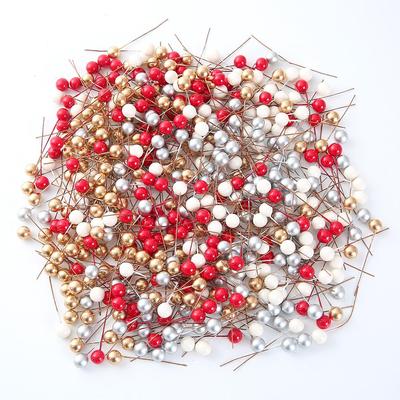 50 шт./лот ягодные рождественские украшения DIY декор подарочной коробки