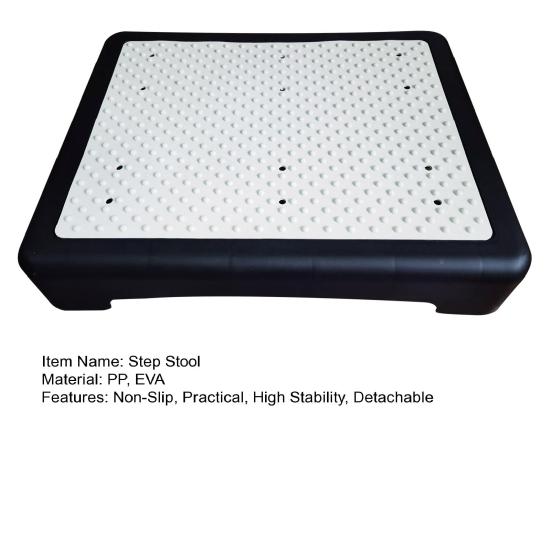 Нескользящая лестница для ванной комнаты, высокая устойчивость, прочная несущая способность, переносная для использования в помещении и на открытом воздухе, помощь при подъеме по лестнице