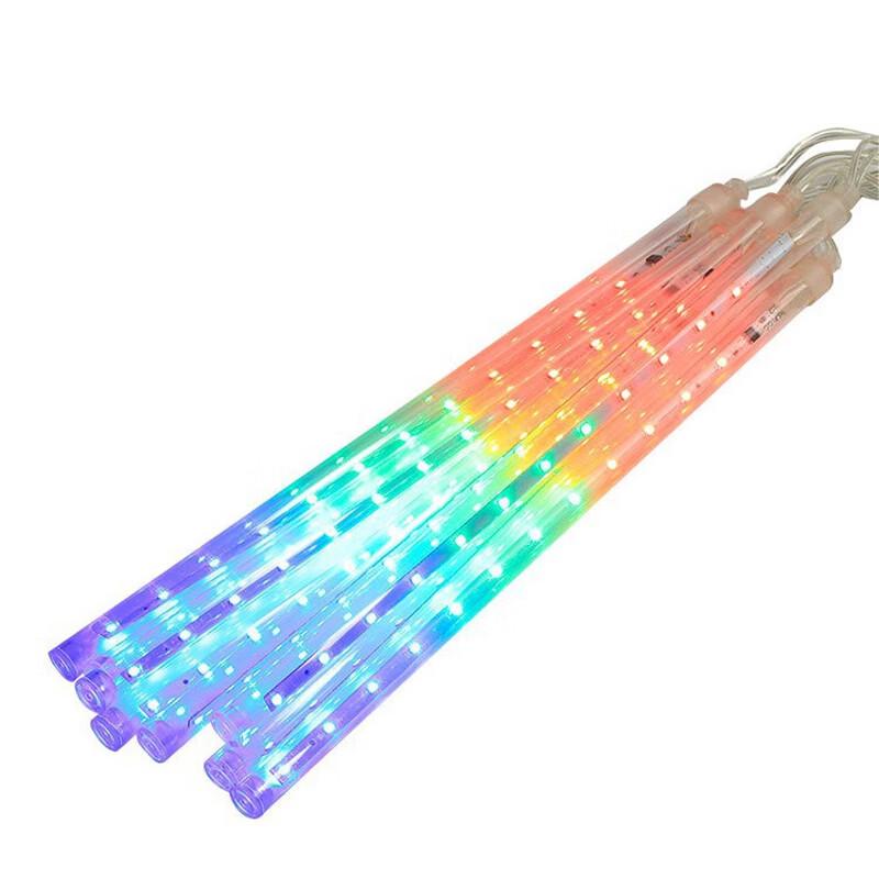 Solar Meteor Shower String Lights