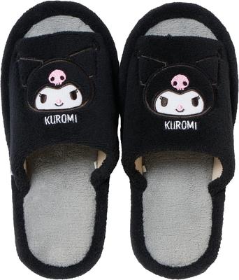 Тапочки Nippon Тапочки Sanrio Тапочки Kuromi Мягкие и мягкие Комфортные домашние тапочки для гостей Подарочные подарочные тапочки для комнаты Портативные тапочки Стильные домашние тапочки
