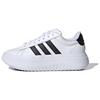 Grand Court Platform White Black Women Sneakers Cloud-White Core-Black IE1092